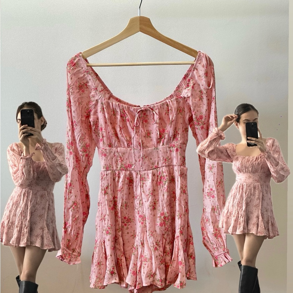 Floral Pink Dress